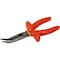 Gray Tools Needle Nose Pliers, 45 Degree Curve W/ Cutter, 7-7/8 Long, 2-3/4 Jaw, 1000V B239B-I - alternate 1